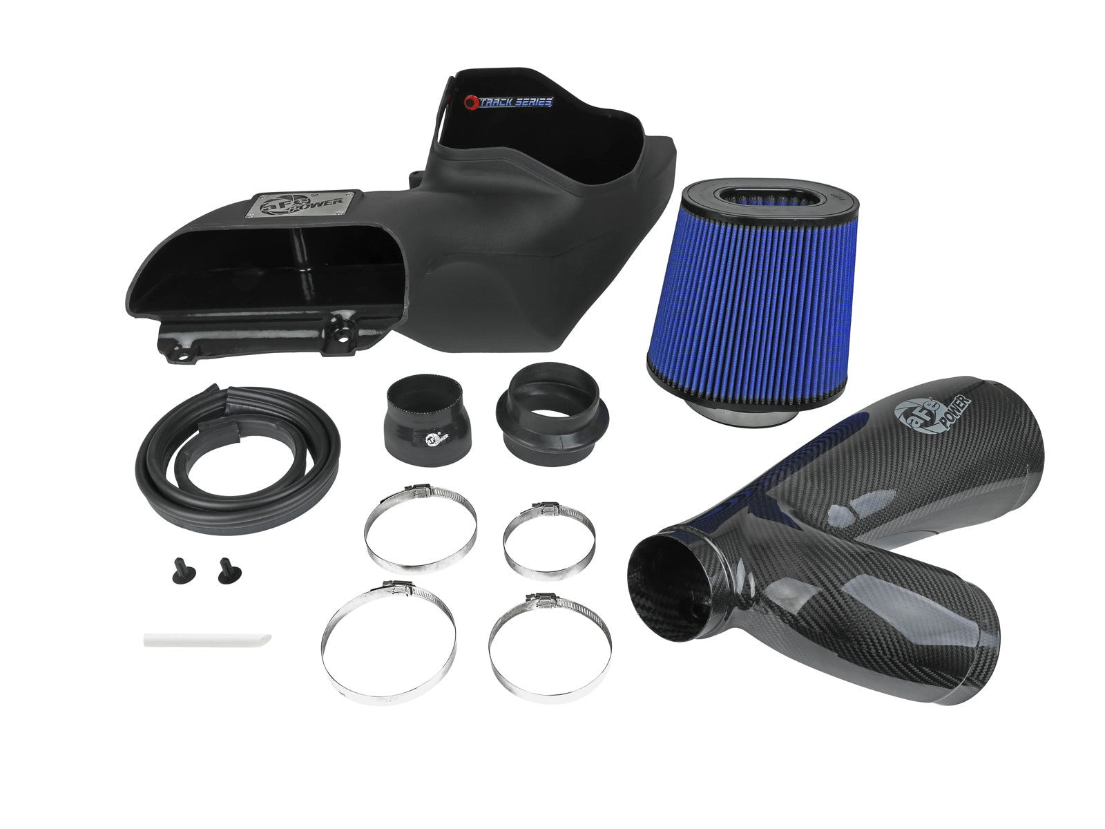 aFe Track Series Carbon Fiber Cold Air Intake w/ Pro 5R Filter | Ford F-150/Raptor (57-10010R)