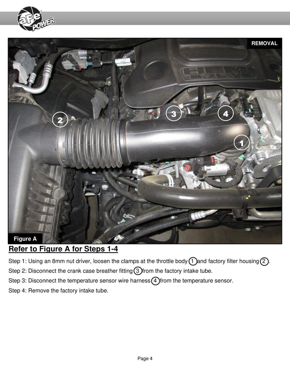 aFe 19-20 Dodge RAM 1500 5.7L Carbon Fiber Cold Air Intake w/Pro 5R Filter (57-10011R)