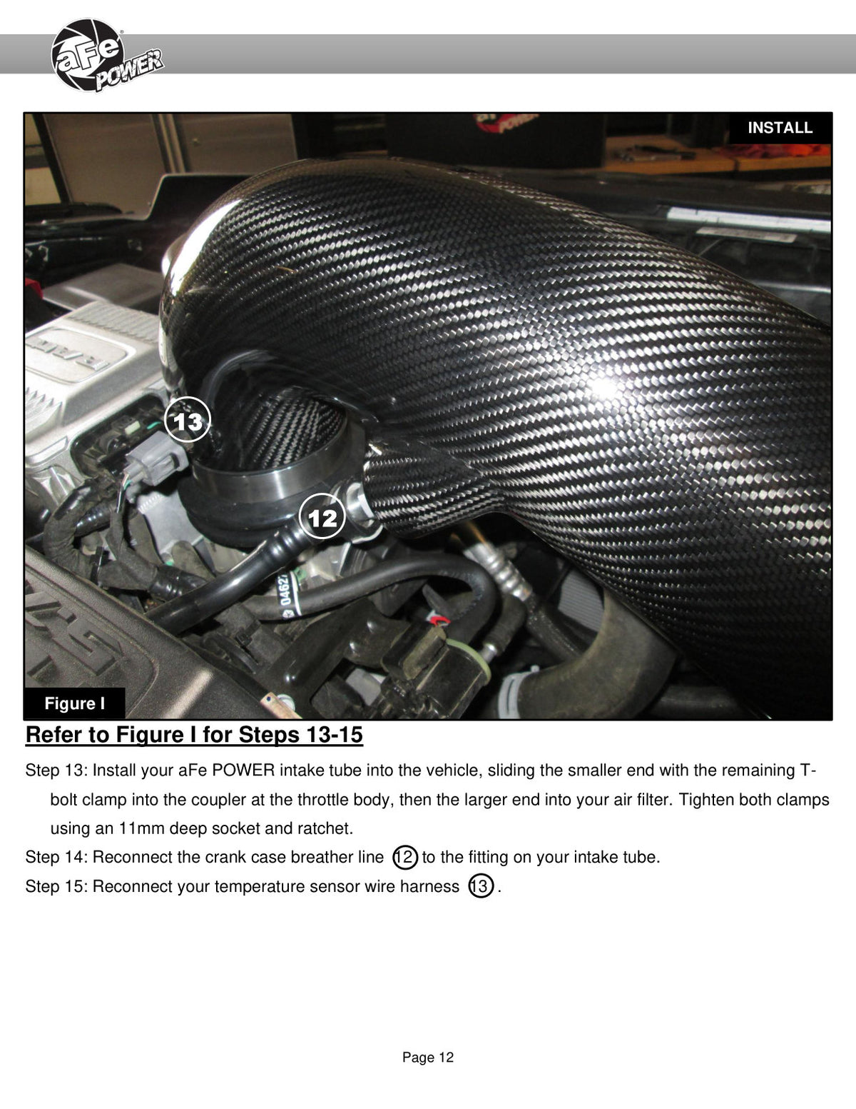 aFe 19-20 Dodge RAM 1500 5.7L Carbon Fiber Cold Air Intake w/Pro 5R Filter (57-10011R)