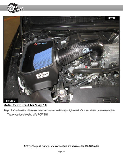 aFe 19-20 Dodge RAM 1500 5.7L Carbon Fiber Cold Air Intake w/Pro 5R Filter (57-10011R)