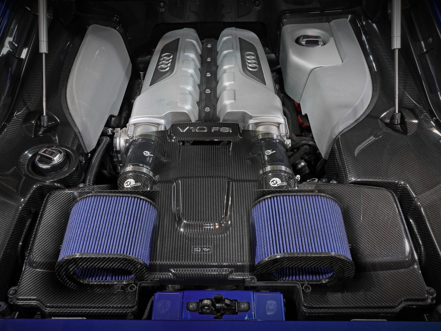 aFe Track Series Intake w/ Pro 5R Filter | Lamborghini Huracan V10-5.2L (15-21) (57-10012R)