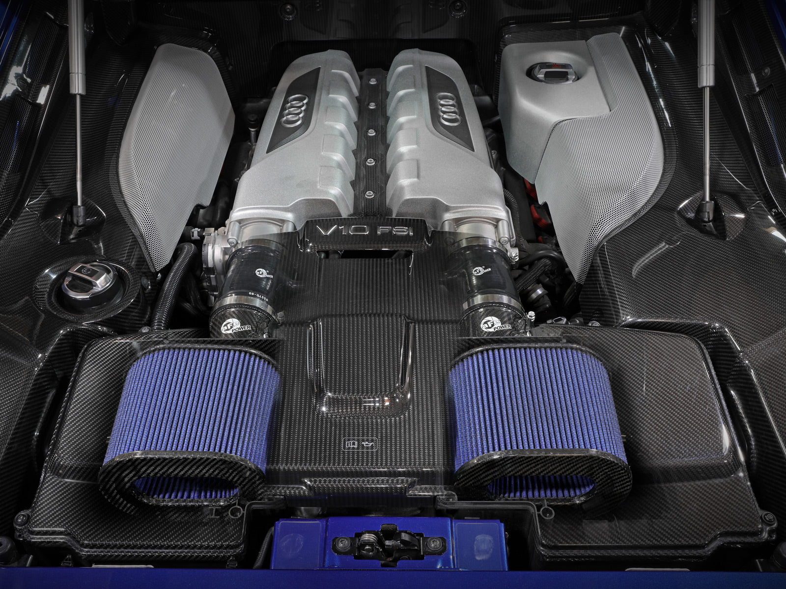 aFe Track Series Intake w/ Pro 5R Filter | Lamborghini Huracan V10-5.2L (15-21) (57-10012R)