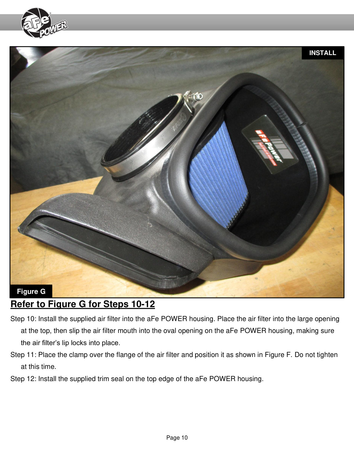 aFe 6.4L Track Series Carbon Fiber Cold Air Intake w/ Pro DRY S Filter | Jeep Grand Cherokee (12-21) (57-10014D)