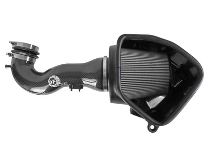 aFe Track Series Carbon Fiber Cold Air Intake w/ Pro Dry S Filter | GM Trucks 5.3L/6.2L (19-21) (57-10015D)