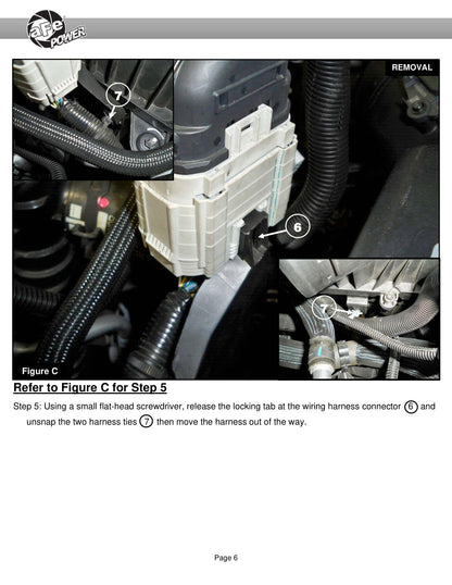 aFe Track Series Carbon Fiber Cold Air Intake w/ Pro Dry S Filter | GM Trucks 5.3L/6.2L (19-21) (57-10015D)