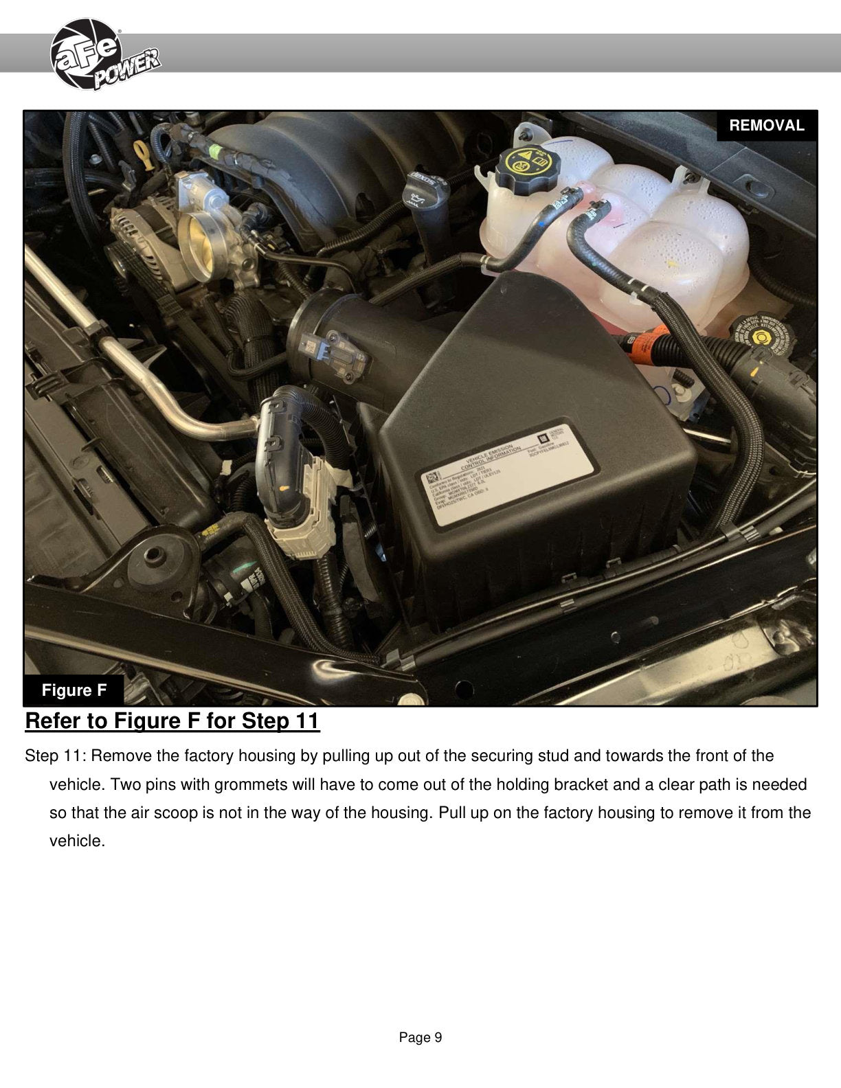 aFe Track Series Carbon Fiber Cold Air Intake w/ Pro Dry S Filter | GM Trucks 5.3L/6.2L (19-21) (57-10015D)