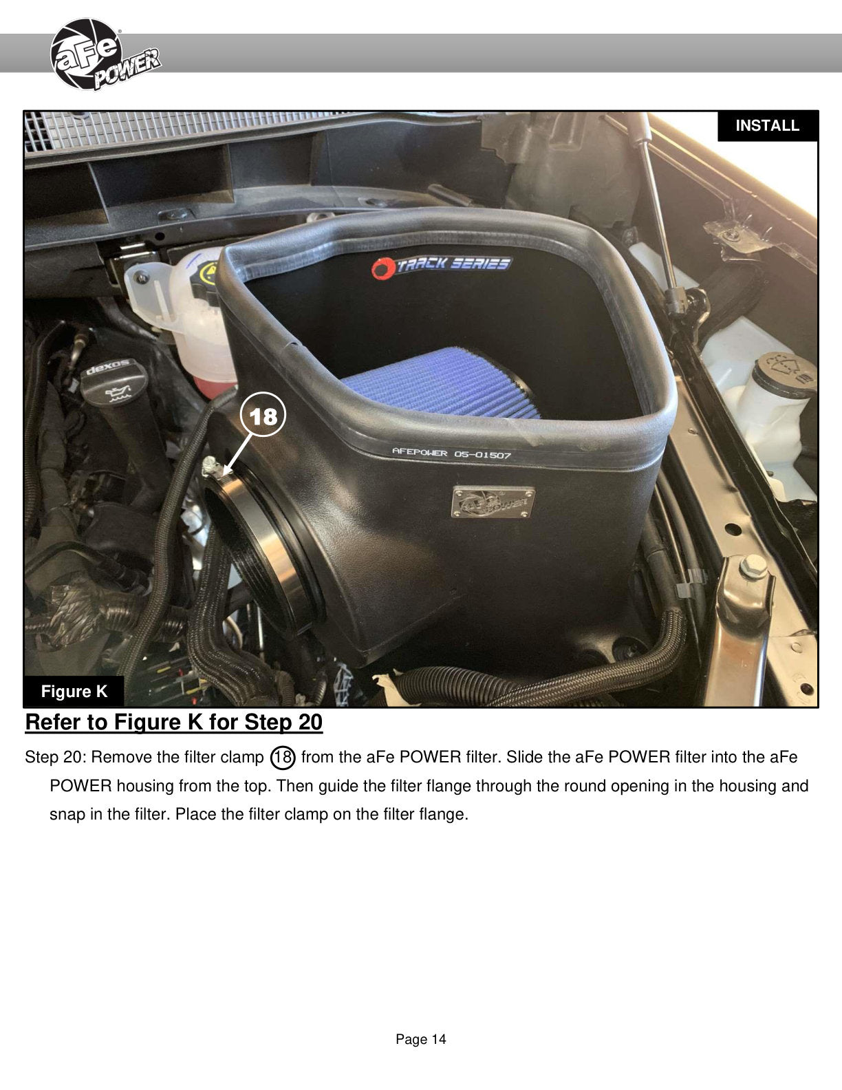 aFe Track Series Carbon Fiber Cold Air Intake w/ Pro Dry S Filter | GM Trucks 5.3L/6.2L (19-21) (57-10015D)