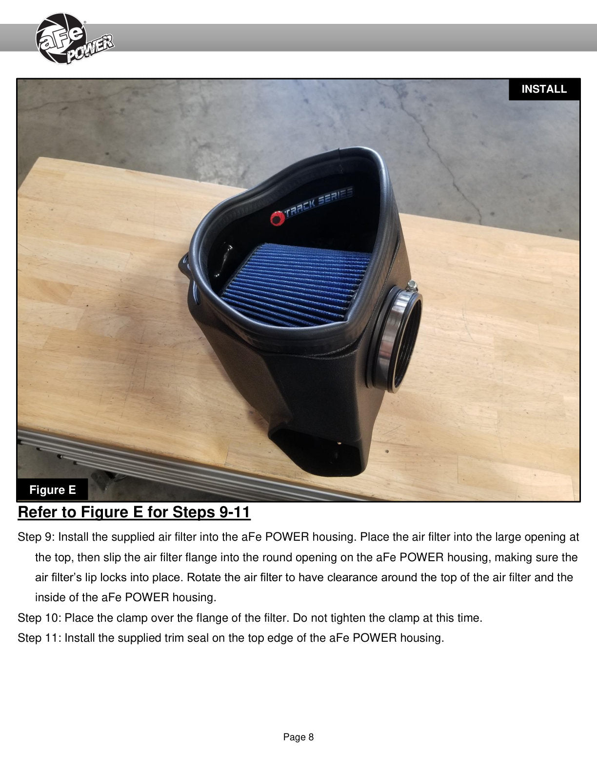 aFe 20-21 BMW Z4 M40i (G29) L6-3.0L Track Series Intake w/ Pro 5R Filter (57-10017R)