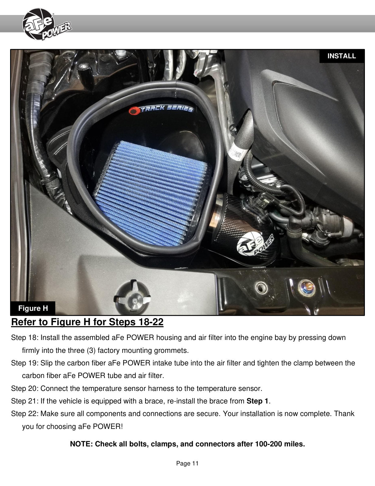 aFe 20-21 BMW Z4 M40i (G29) L6-3.0L Track Series Intake w/ Pro 5R Filter (57-10017R)