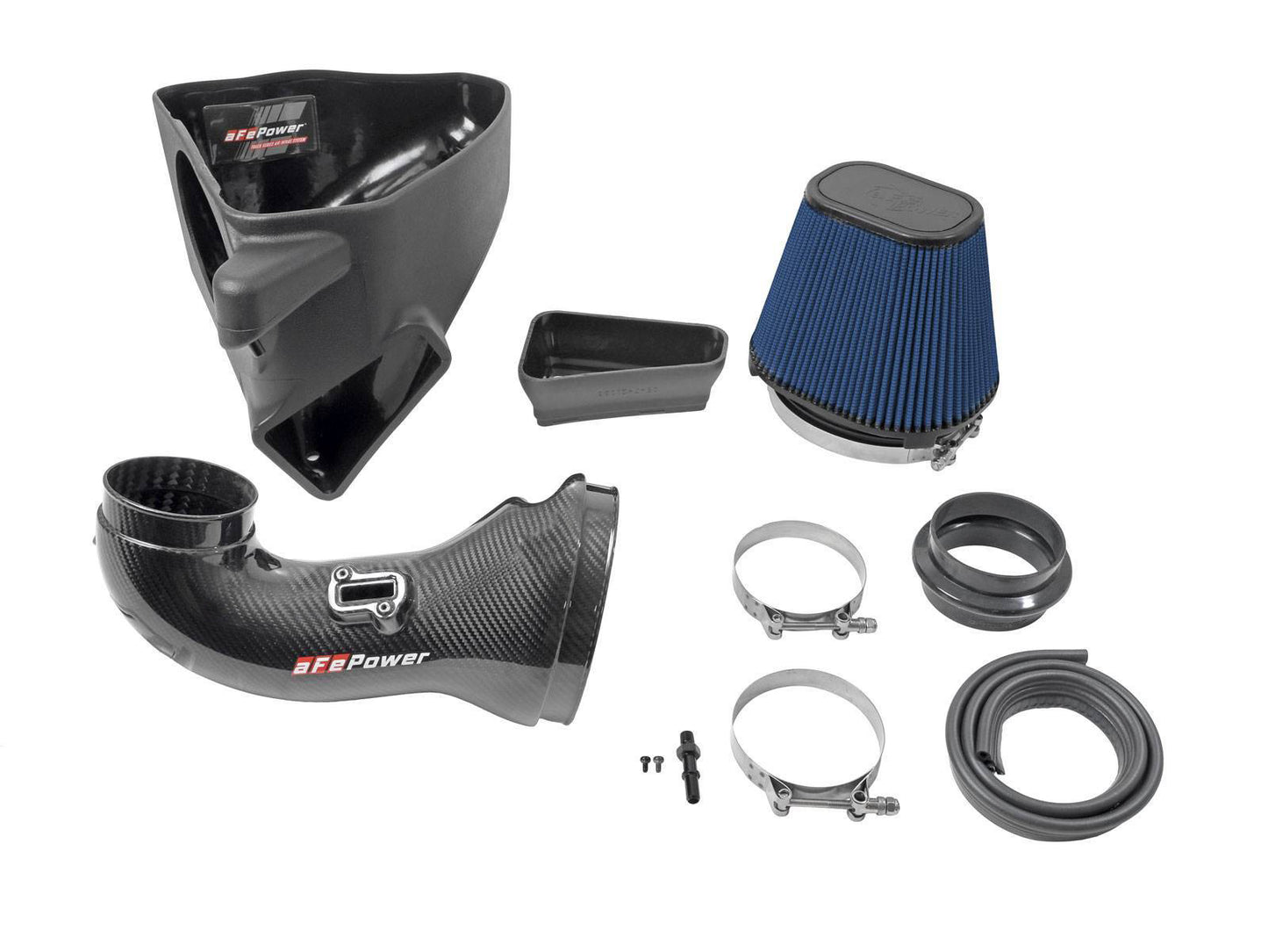 aFe Track Series Carbon Fiber CAI w/ Pro 5R Filter | Chevy Camaro ZL1 6.2L V8 (17-12) (57-10018R)