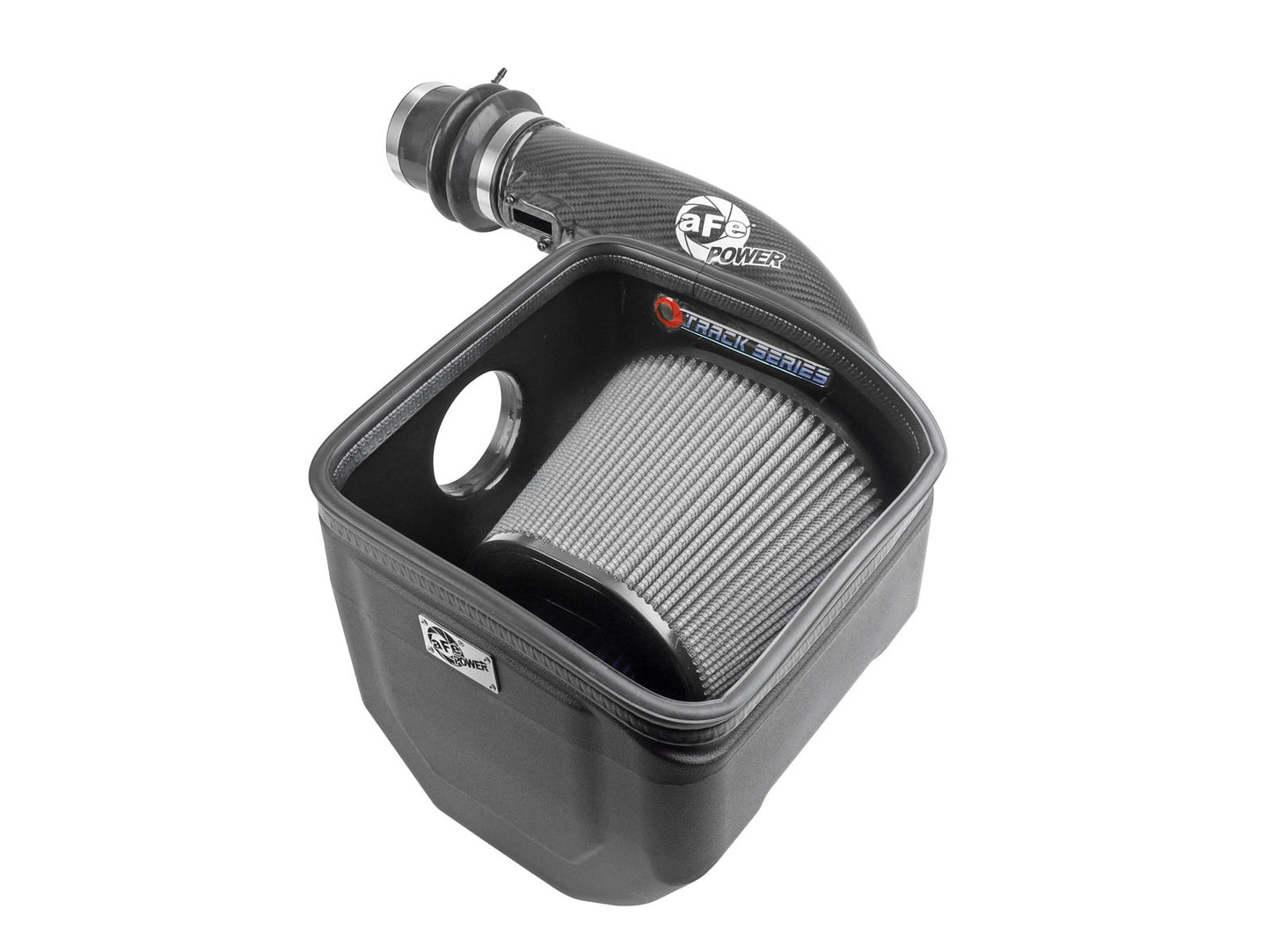 aFe 57-10019D Track CF Intake System w/Pro DRY S Filter for Nissan Patrol