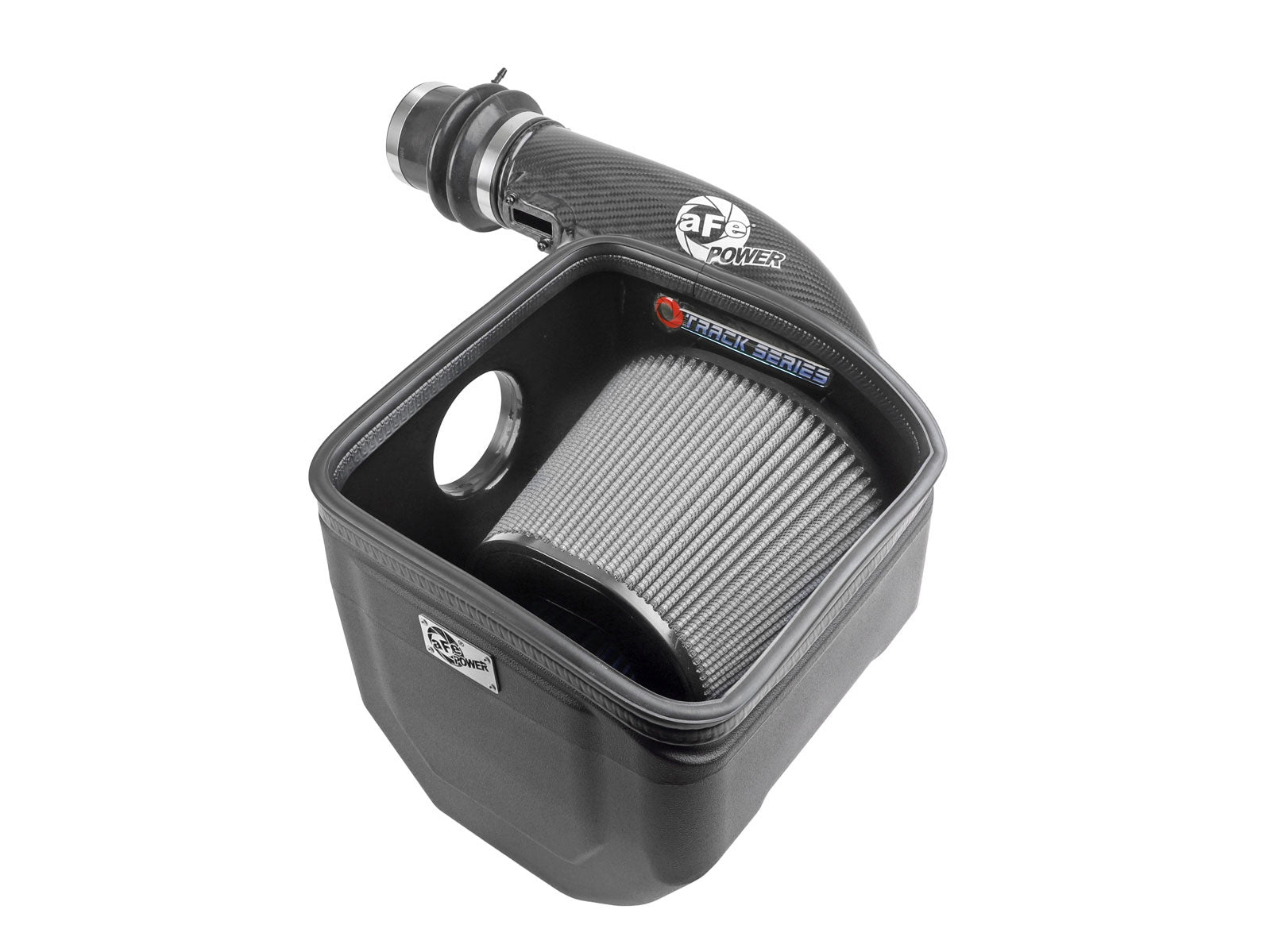 aFe 57-10019D Track CF Intake System w/Pro DRY S Filter for Nissan Patrol
