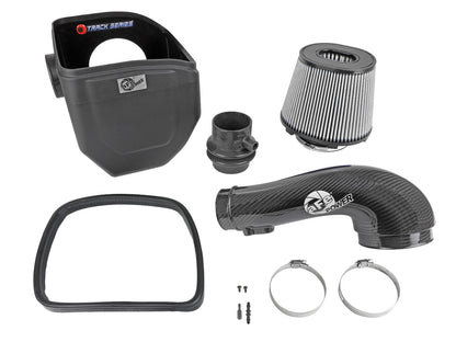 aFe 57-10019D Track CF Intake System w/Pro DRY S Filter for Nissan Patrol