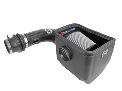 aFe 57-10019D Track CF Intake System w/Pro DRY S Filter for Nissan Patrol