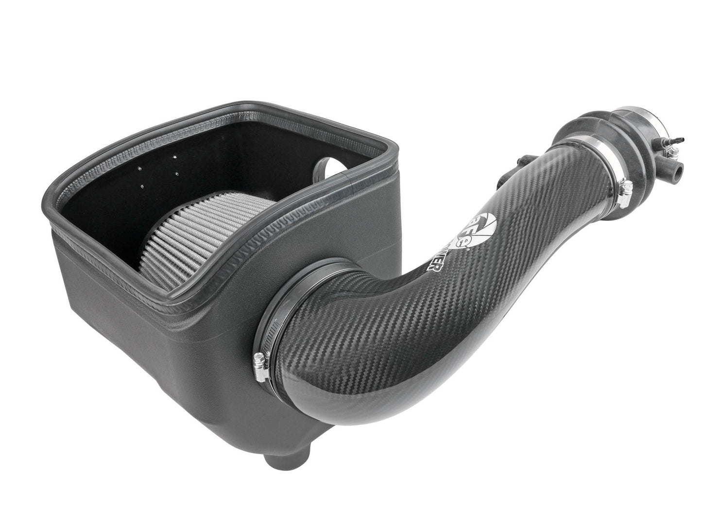 aFe 57-10019D Track CF Intake System w/Pro DRY S Filter for Nissan Patrol