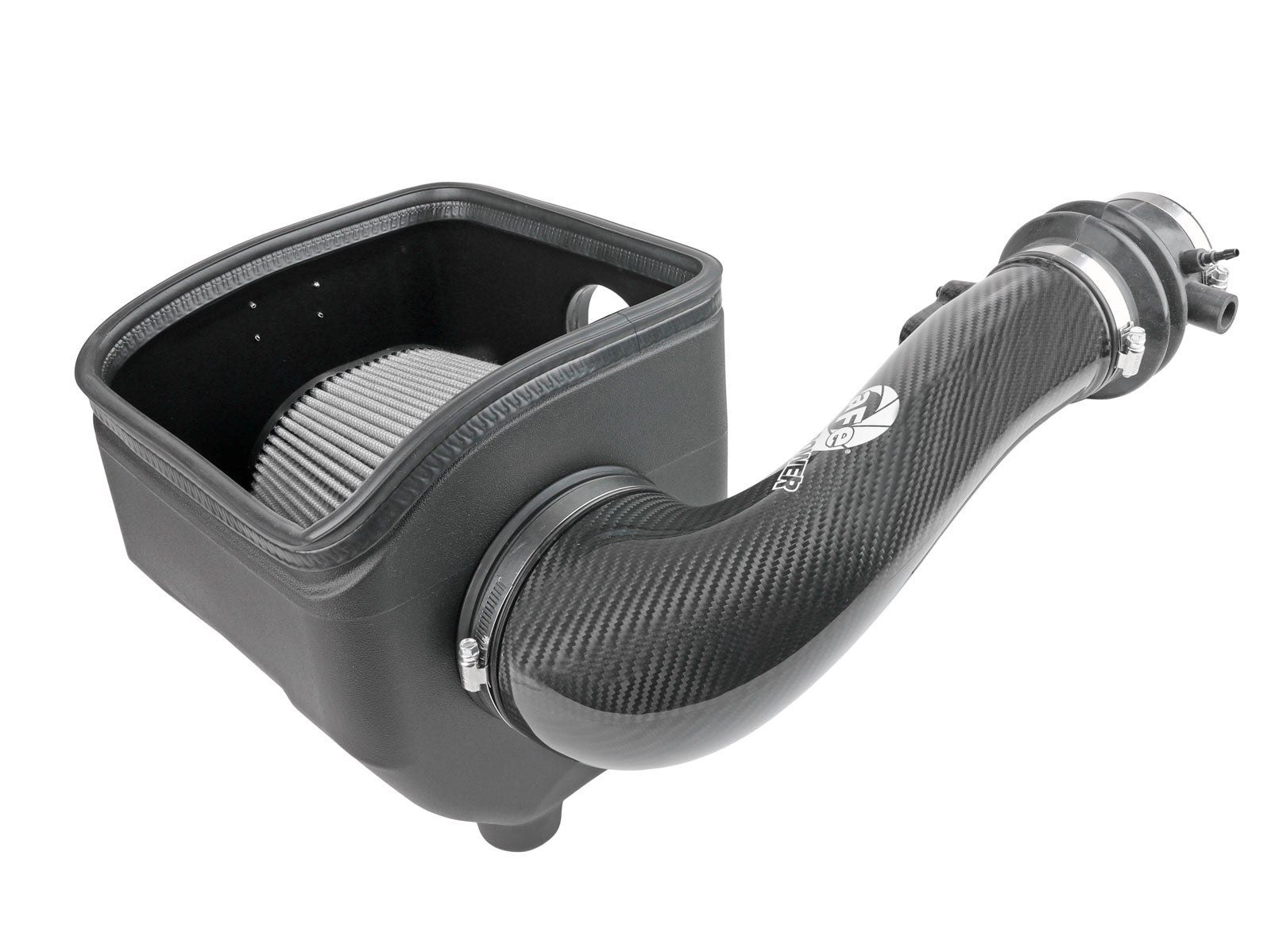 aFe 57-10019D Track CF Intake System w/Pro DRY S Filter for Nissan Patrol