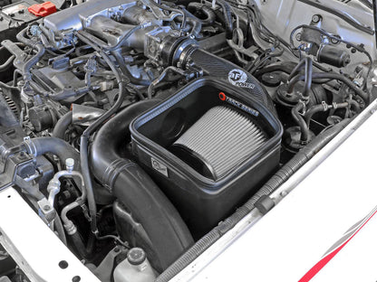 aFe 57-10019D Track CF Intake System w/Pro DRY S Filter for Nissan Patrol