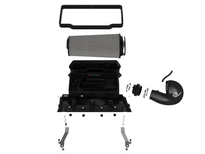 aFe Carbon Fiber Cold Air Intake w/ Pro DRY S | RAM 1500 TRX 2021-2023 (57-10022D)