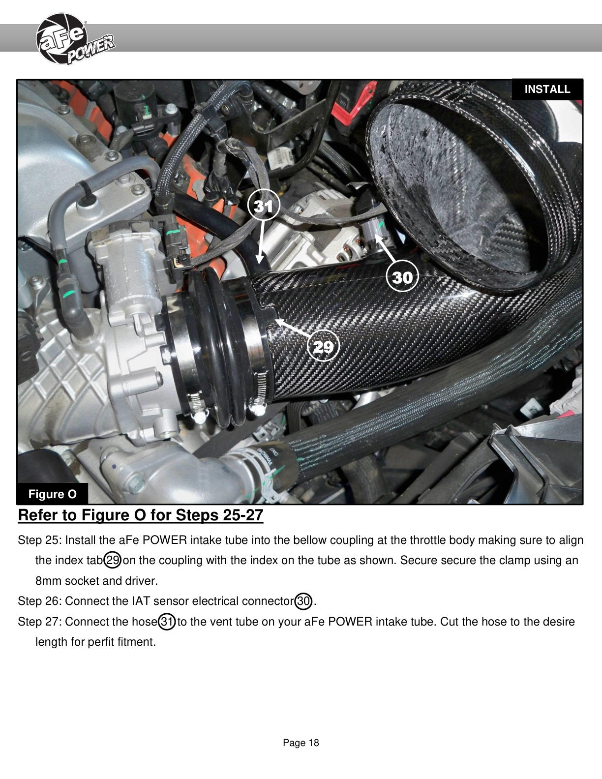 aFe Carbon Fiber Cold Air Intake w/ Pro DRY S | RAM 1500 TRX 2021-2023 (57-10022D)