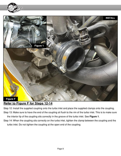 aFe 19-22 BMW Z4 30i 2.0L Track Series Carbon Fiber Intake w/ Pro DRY S Filter (57-10026D)