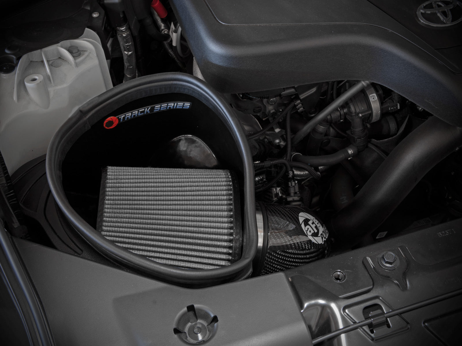 aFe 19-22 BMW Z4 30i 2.0L Track Series Carbon Fiber Intake w/ Pro DRY S Filter (57-10026D)