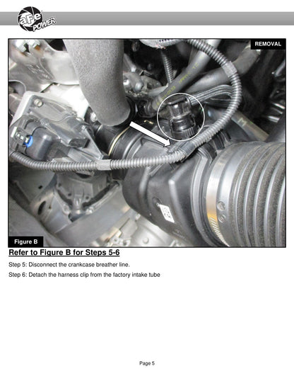 aFe Track Series Carbon Fiber Cold Air Intake w/ Pro 5R Filter | BMW Z4 30i L4-2.0L (19-22) (57-10026R)