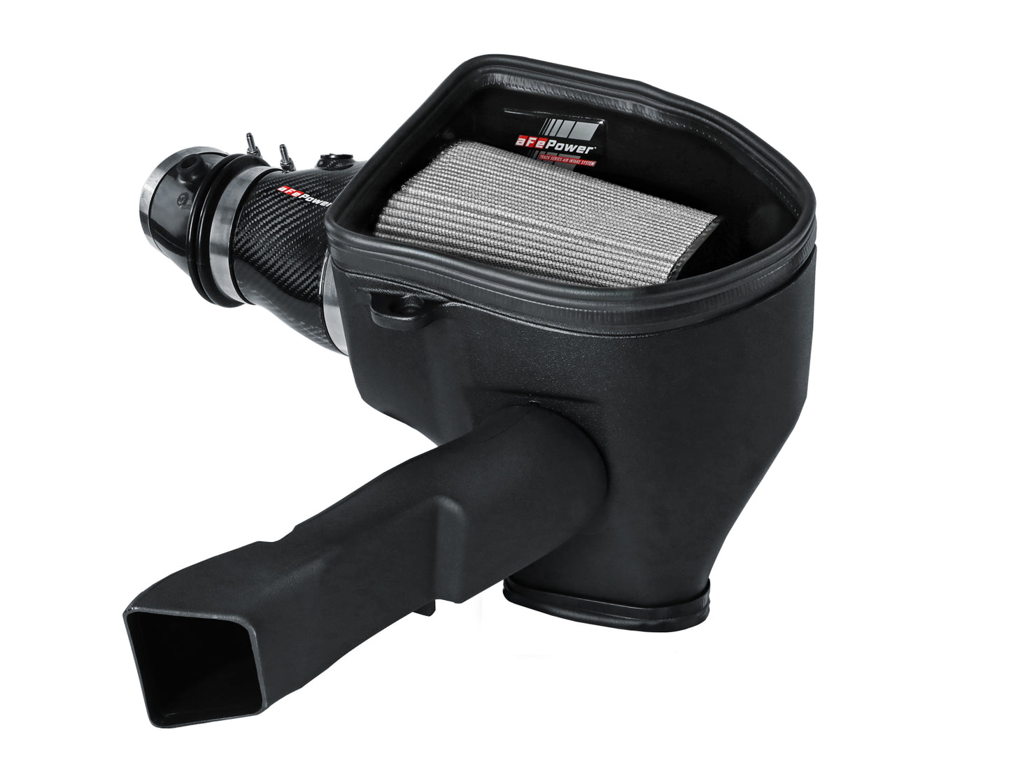 aFe Track Series Stage-2 Carbon Fiber Intake System | Dodge Charger SRT Hellcat Redeye (21-23) (57-10027D)