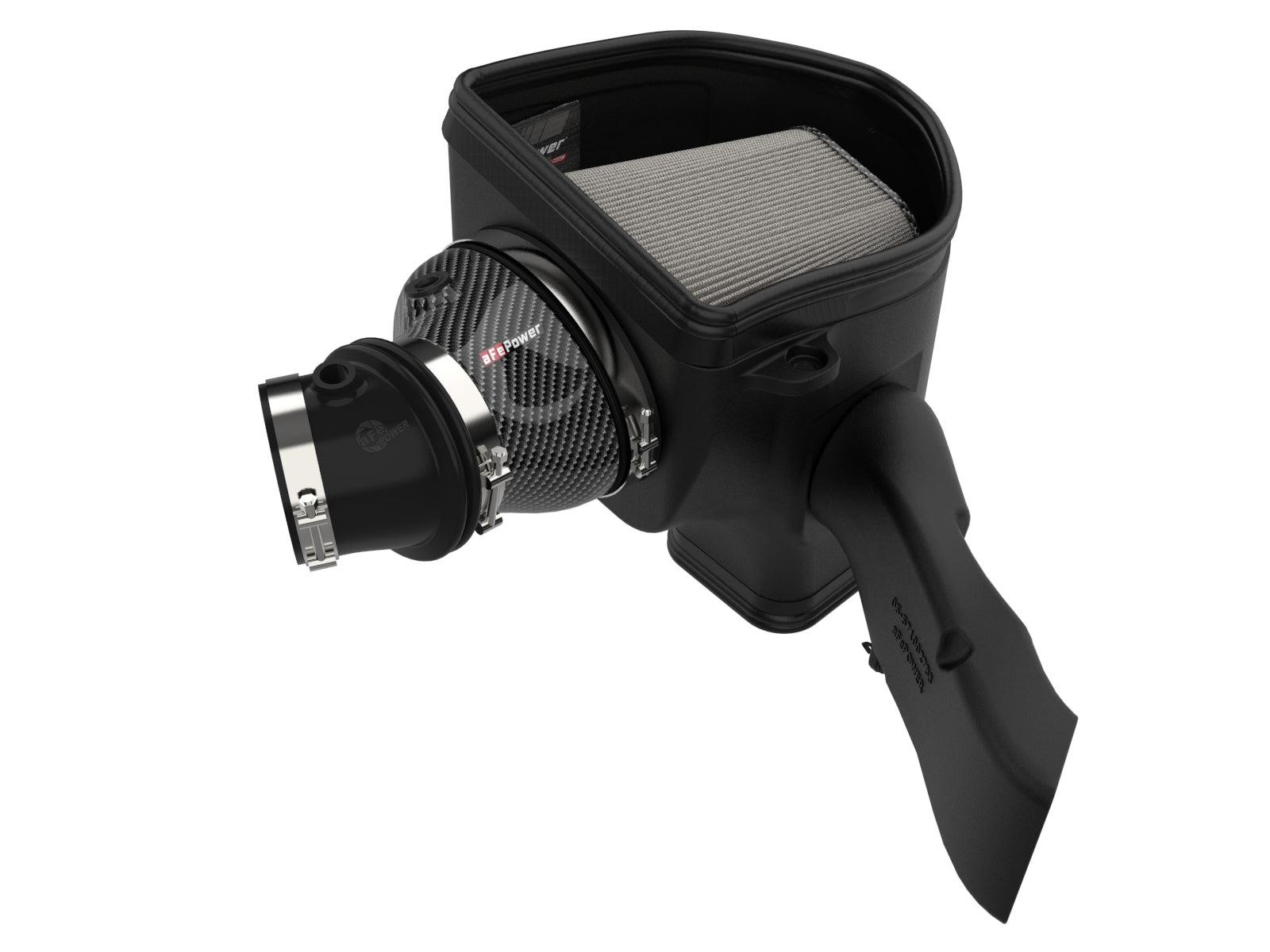 aFe Track Series Stage-2 Carbon Fiber Intake System | Dodge Charger SRT Hellcat Redeye (21-23) (57-10027D)