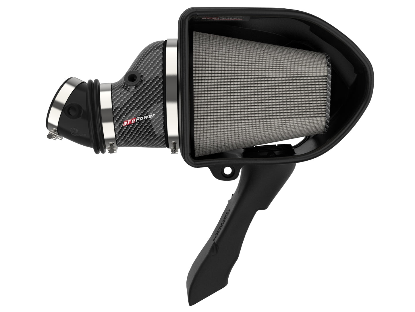 aFe Track Series Stage-2 Carbon Fiber Intake System | Dodge Charger SRT Hellcat Redeye (21-23) (57-10027D)