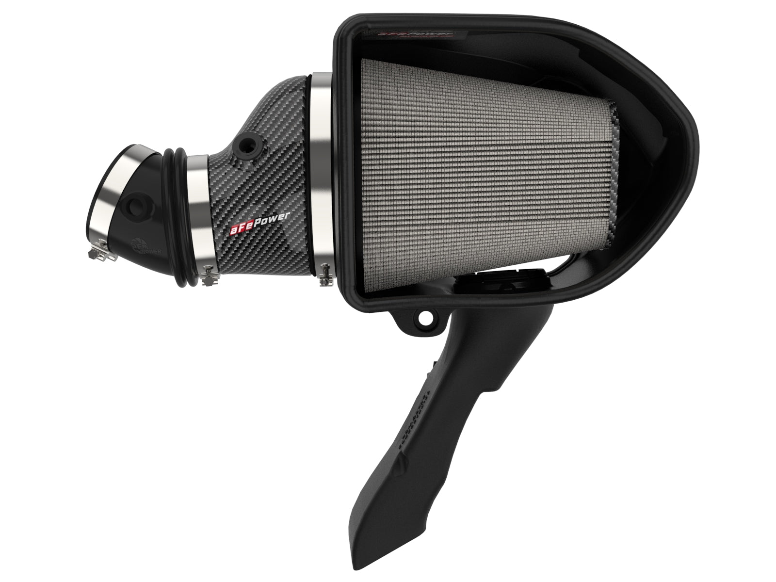 aFe Track Series Stage-2 Carbon Fiber Intake System | Dodge Charger SRT Hellcat Redeye (21-23) (57-10027D)