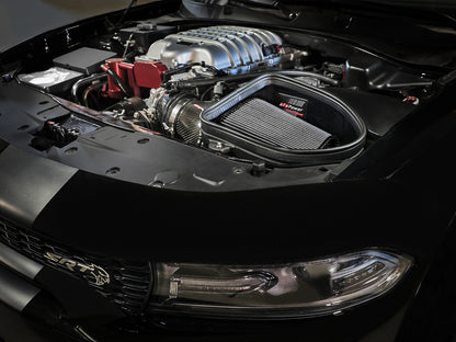 aFe Track Series Stage-2 Carbon Fiber Intake System | Dodge Charger SRT Hellcat Redeye (21-23) (57-10027D)