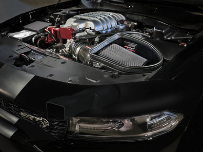 aFe Track Series Stage-2 Carbon Fiber Intake System | Dodge Charger SRT Hellcat Redeye (21-23) (57-10027D)