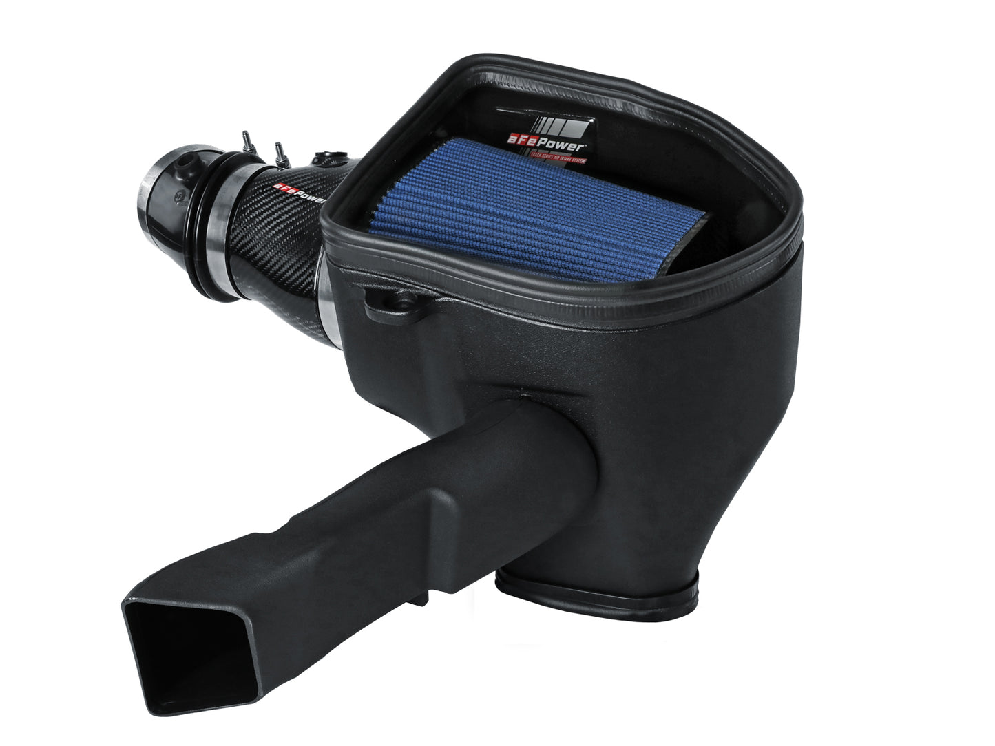 aFe Track Series Stage-2 Carbon Fiber Intake Pro 5R | Dodge Charger SRT Hellcat Redeye V8-6.2L (21-23) (57-10027R)