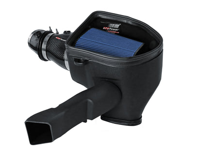 aFe Track Series Stage-2 Carbon Fiber Intake Pro 5R | Dodge Charger SRT Hellcat Redeye V8-6.2L (21-23) (57-10027R)