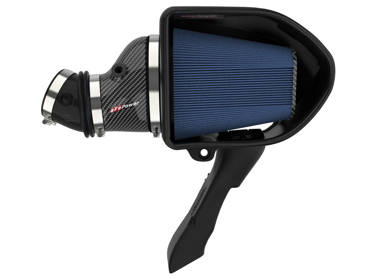 aFe Track Series Stage-2 Carbon Fiber Intake Pro 5R | Dodge Charger SRT Hellcat Redeye V8-6.2L (21-23) (57-10027R)