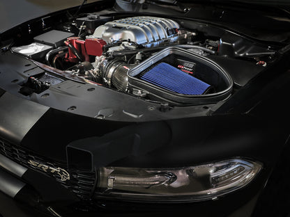 aFe Track Series Stage-2 Carbon Fiber Intake Pro 5R | Dodge Charger SRT Hellcat Redeye V8-6.2L (21-23) (57-10027R)