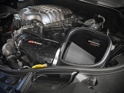 aFe Carbon Fiber Pro DRY S Cold Air Intake | Dodge Durango SRT Hellcat 2021 (57-10028D)