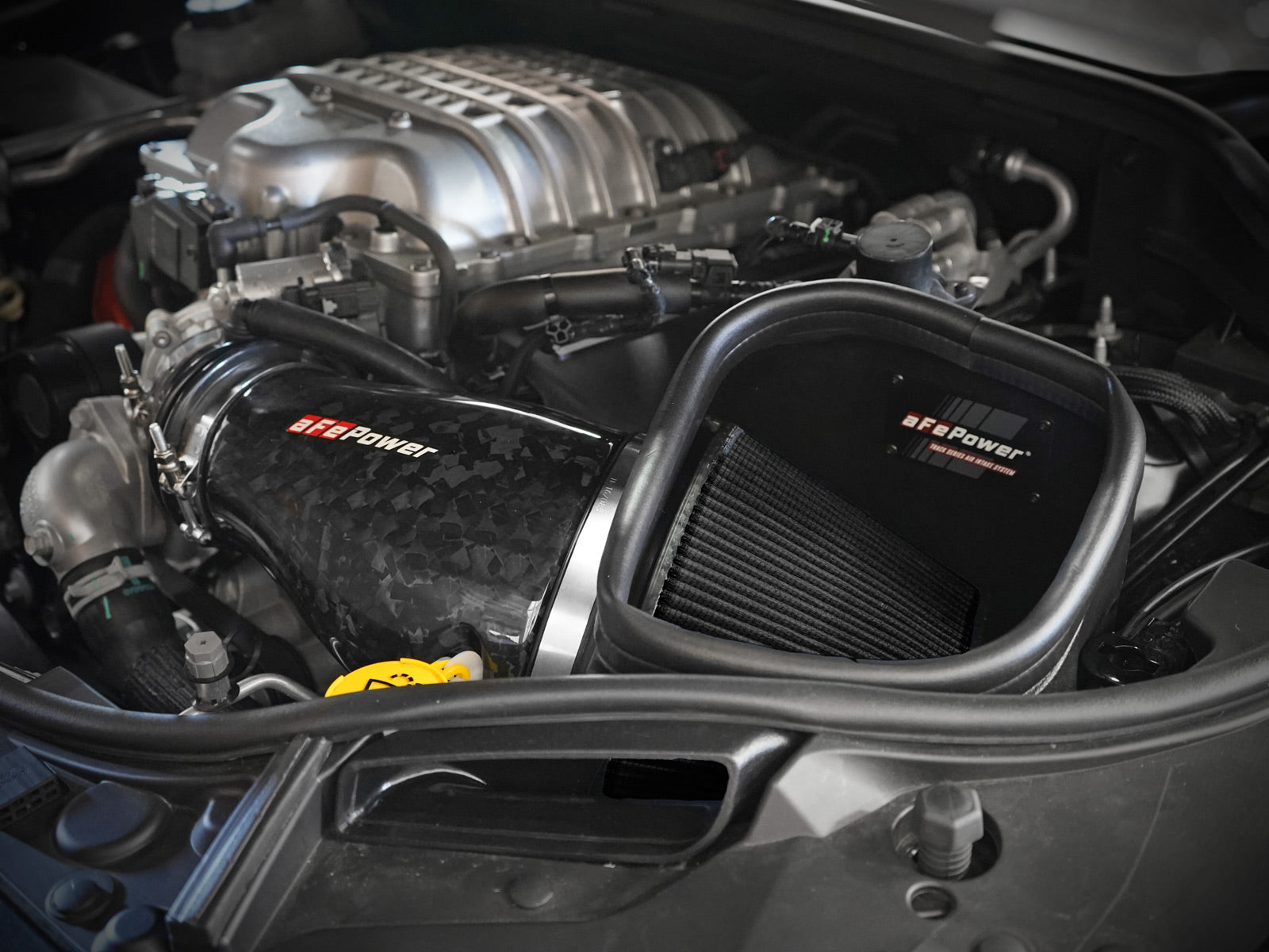 aFe Carbon Fiber Pro 5R Cold Air Intake | Dodge Durango SRT Hellcat 2021 (57-10028K)