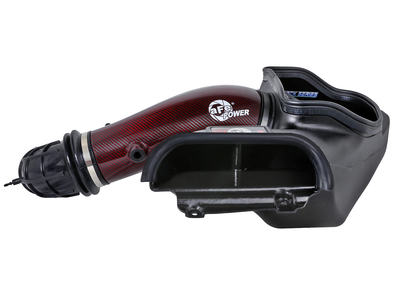 aFe Red Carbon Track Series Air Intake w/P5R Filter | Ford F150 Raptor R (23-24) (57-10030KR)