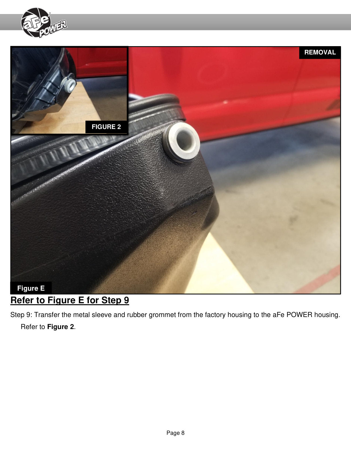 aFe Red Carbon Track Series Air Intake w/P5R Filter | Ford F150 Raptor R (23-24) (57-10030KR)