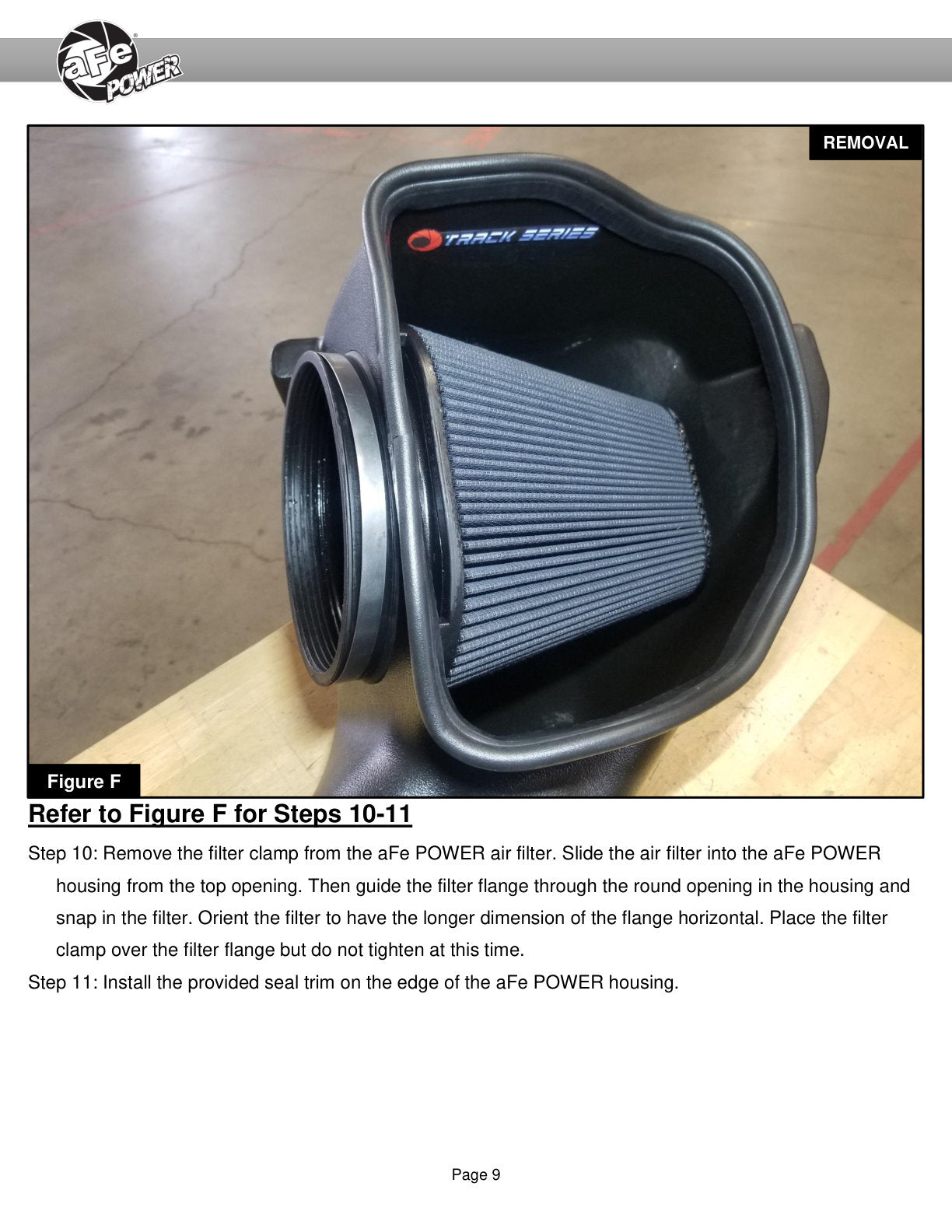 aFe Red Carbon Track Series Air Intake w/P5R Filter | Ford F150 Raptor R (23-24) (57-10030KR)