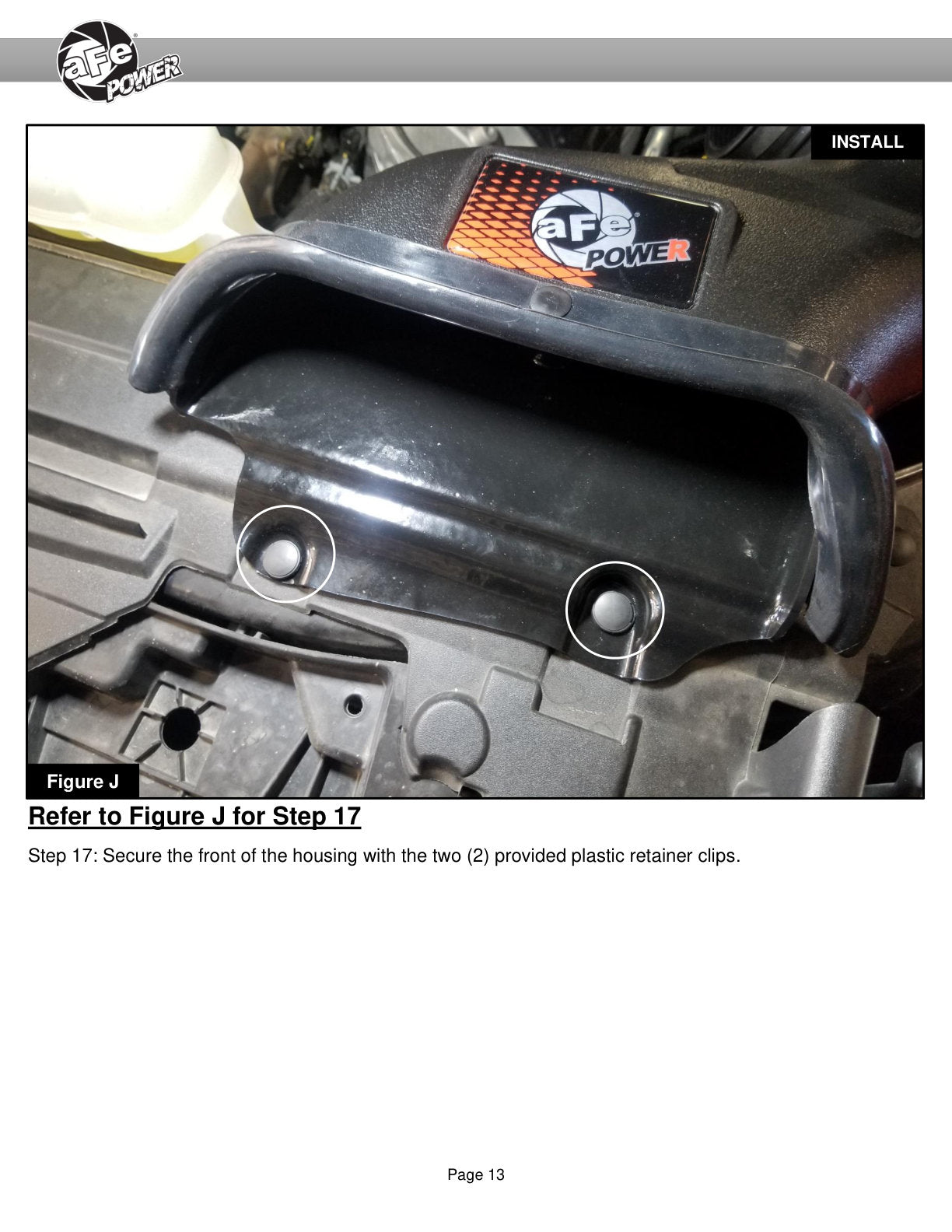 aFe Red Carbon Track Series Air Intake w/P5R Filter | Ford F150 Raptor R (23-24) (57-10030KR)
