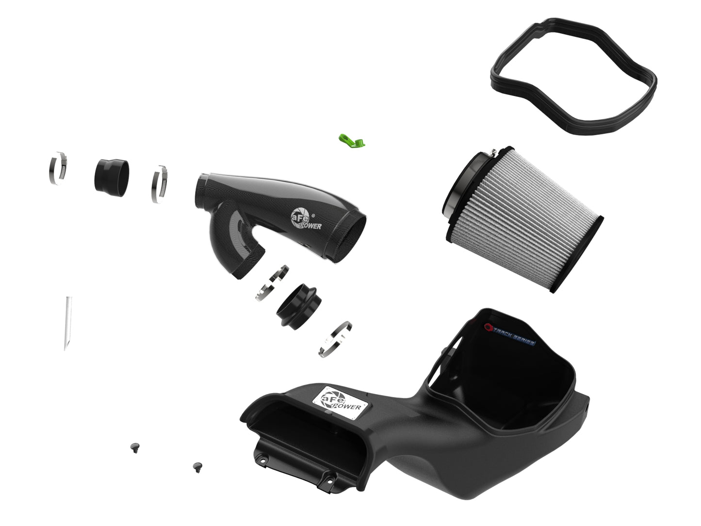 aFe Track Series Carbon Fiber Cold Air Intake System | Ford F150 Raptor (21-24) (57-10031D)
