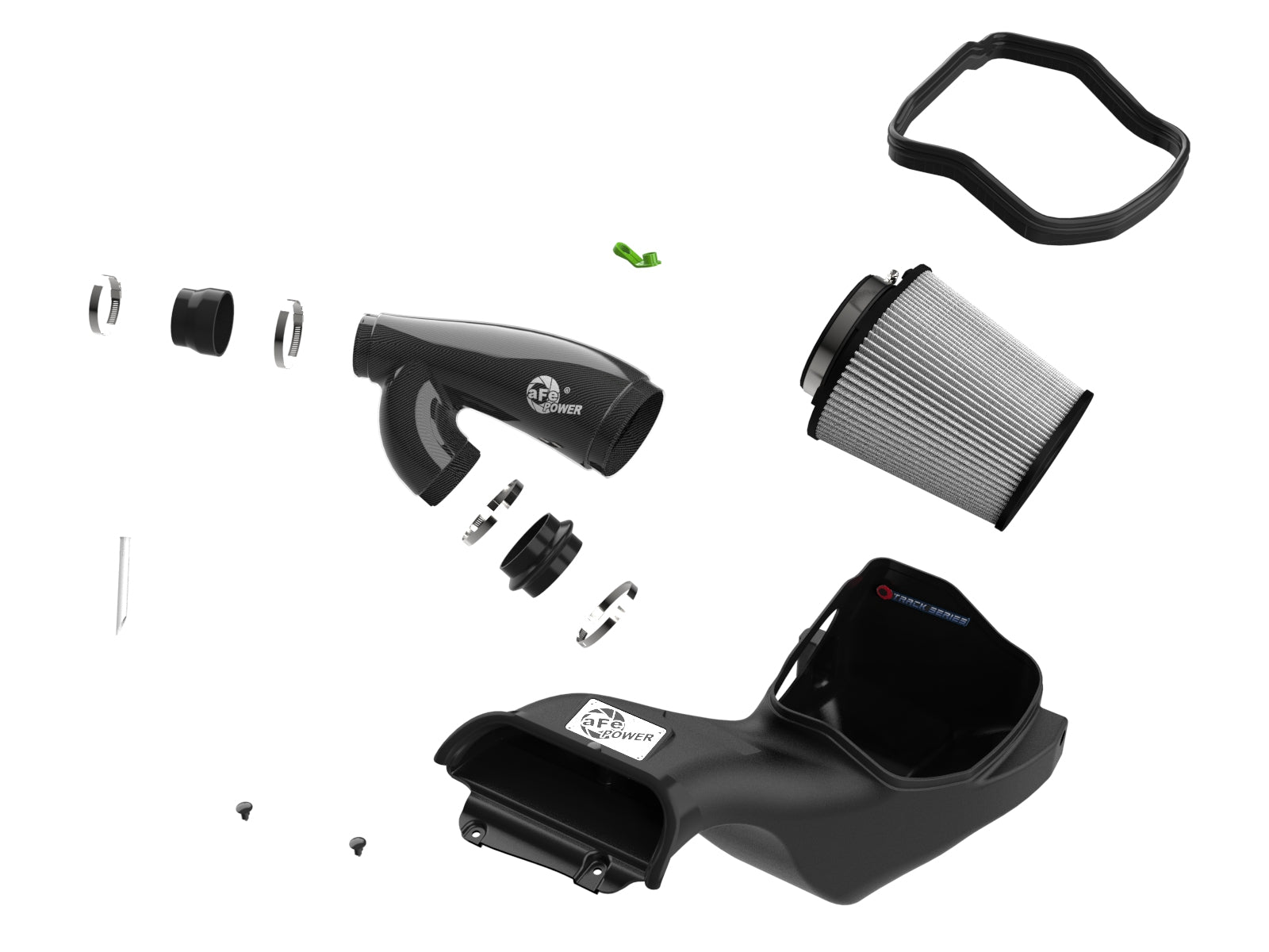 aFe Track Series Carbon Fiber Cold Air Intake System | Ford F150 Raptor (21-24) (57-10031D)