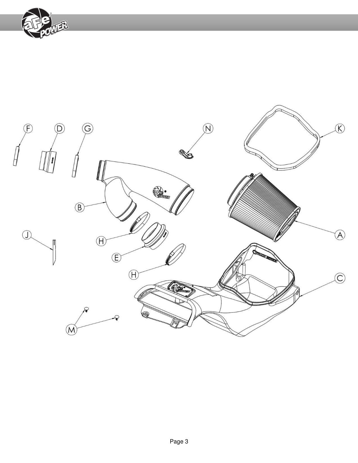 aFe Track Series Carbon Fiber Cold Air Intake System | Ford F150 Raptor (21-24) (57-10031D)