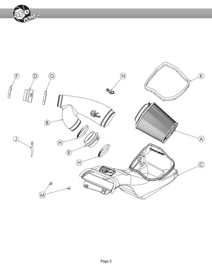 aFe Track Series Carbon Fiber Cold Air Intake System | Ford F150 Raptor (21-24) (57-10031D)