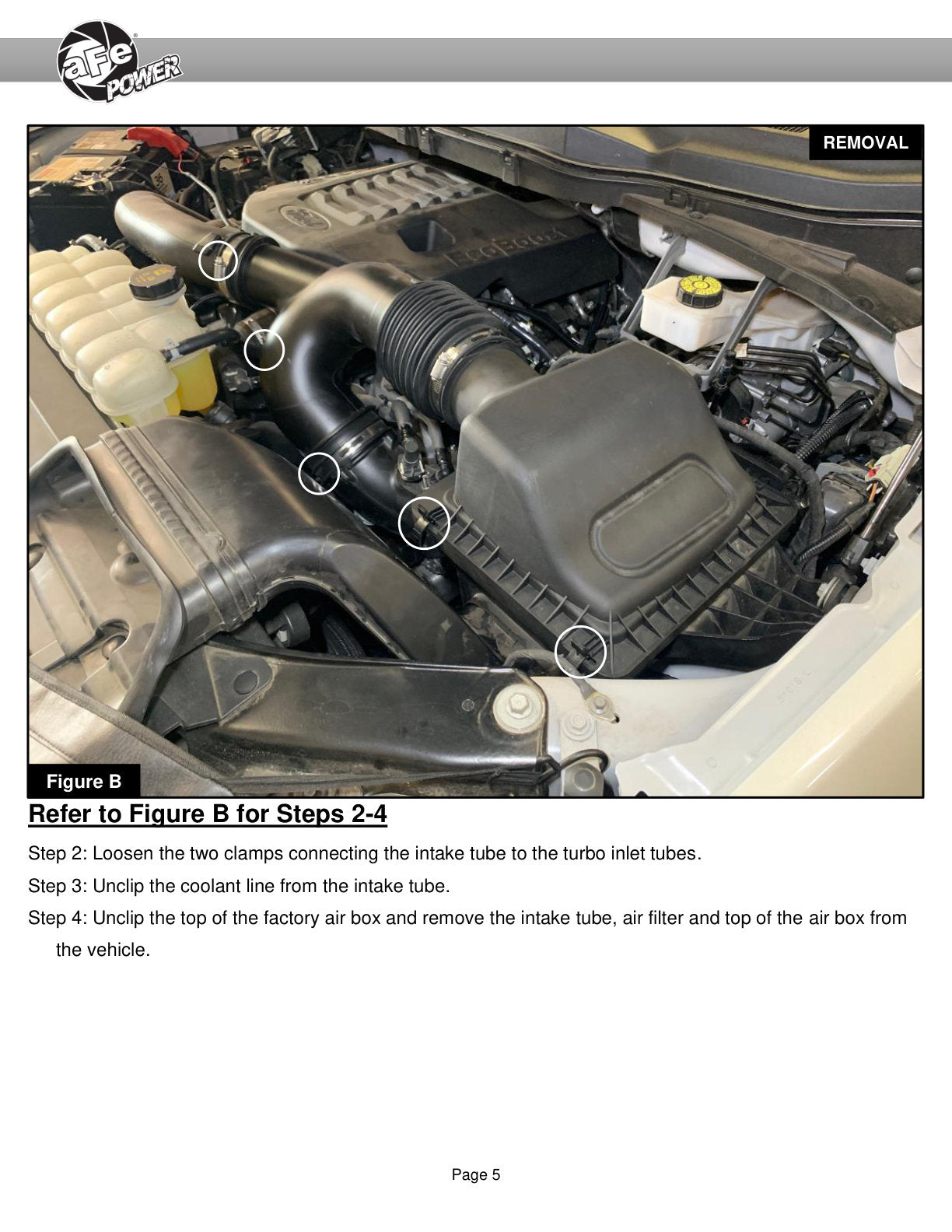aFe Track Series Carbon Fiber Cold Air Intake System | Ford F150 Raptor (21-24) (57-10031D)
