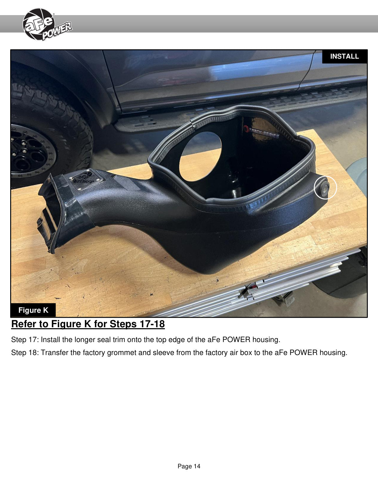aFe Track Series Carbon Fiber Cold Air Intake System | Ford F150 Raptor (21-24) (57-10031D)