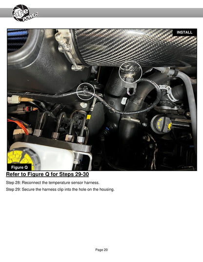 aFe Track Series Carbon Fiber Cold Air Intake System | Ford F150 Raptor (21-24) (57-10031D)
