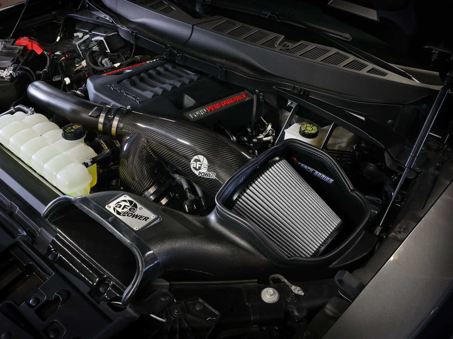 aFe Track Series Carbon Fiber Cold Air Intake System | Ford F150 Raptor (21-24) (57-10031D)